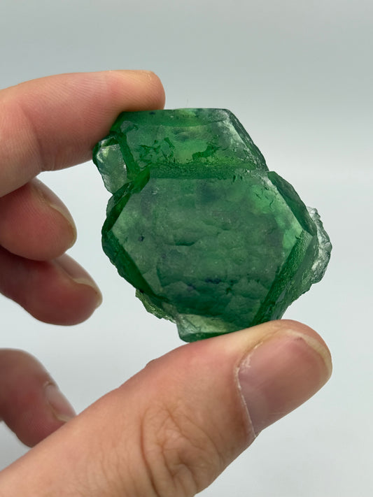 Fluorite, Milpo mine, Atacocha, Pasco Prov., Peru
