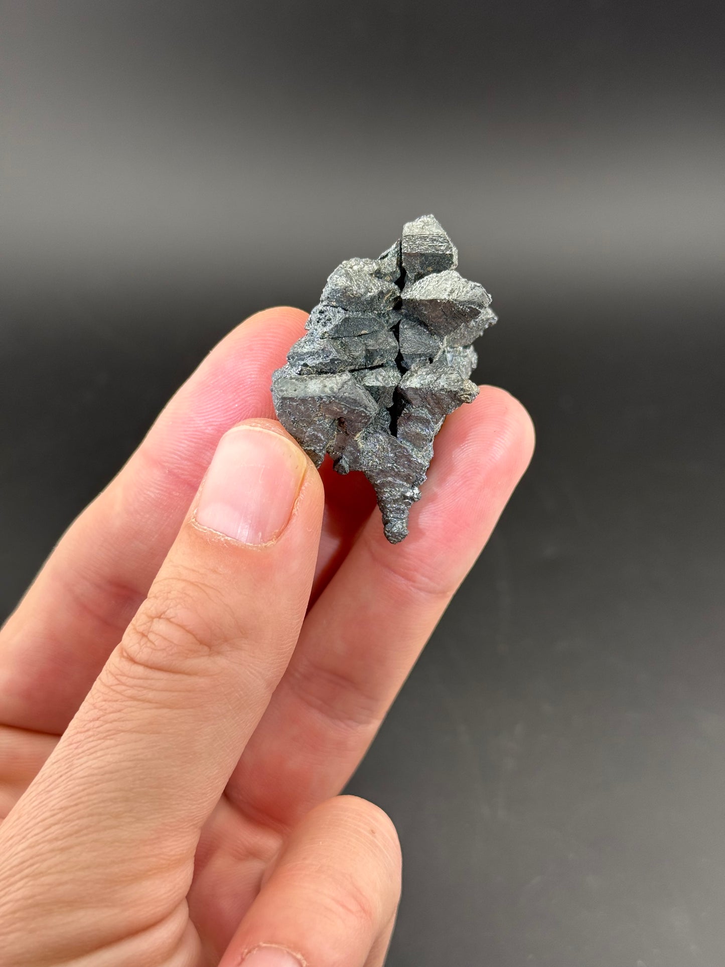 Hematite pseudomorph after Magnetite , Payún Matrú Volcano, Agua Escondida Dist., Malargüe Dept., Mendoza Prov., Argentina