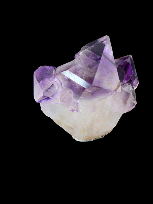 Amethyst Scepter Japan Law Twin, Marovoalavo Mine, Andilamena, Madagascar