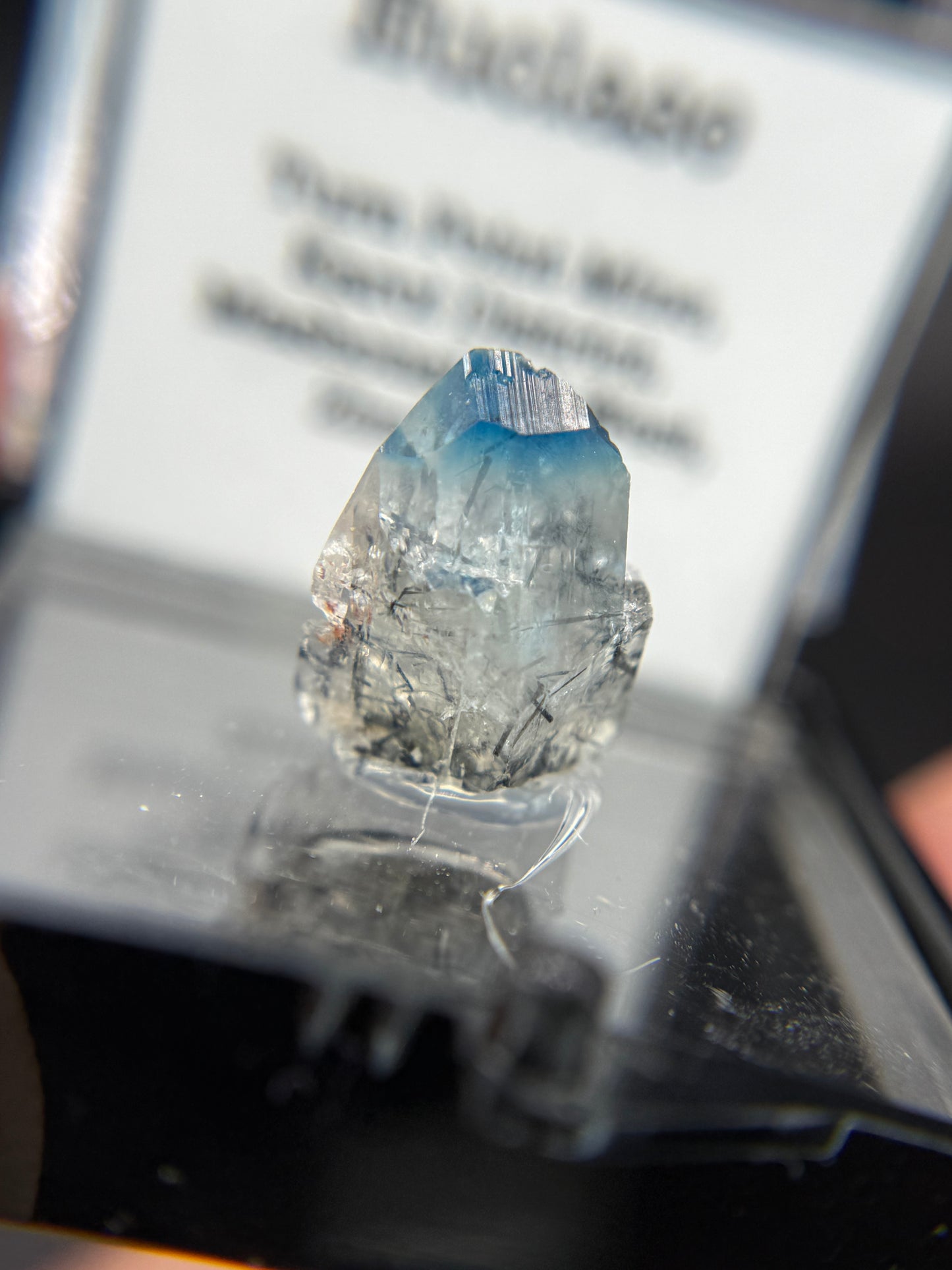 Euclase, Turn Point Mine, Karoi District, Mashonaland West, Zimbabwe