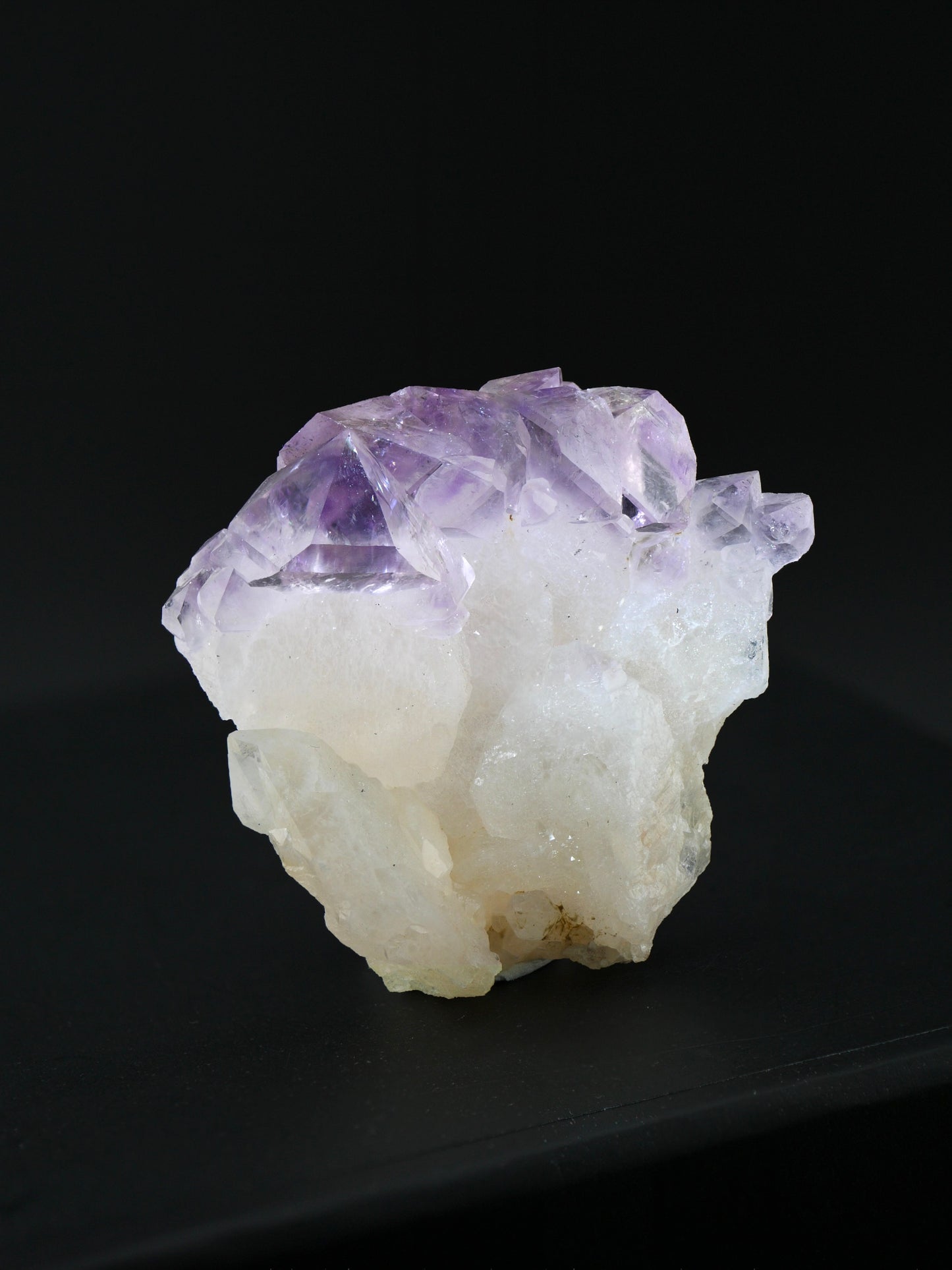 Amethyst Scepter Japan Law Twin, Marovoalavo Mine, Andilamena, Madagascar