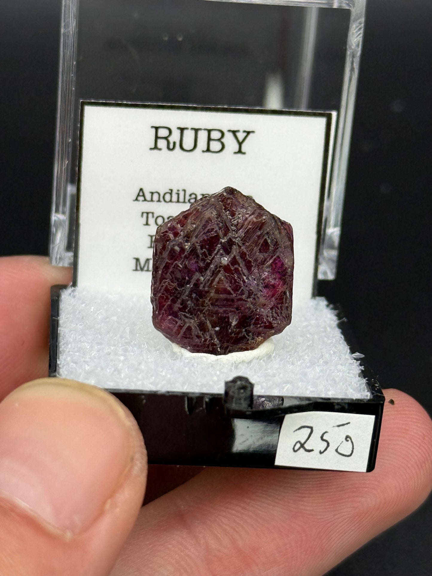 Ruby, Andilamena, Toamasina Province, Madagascar