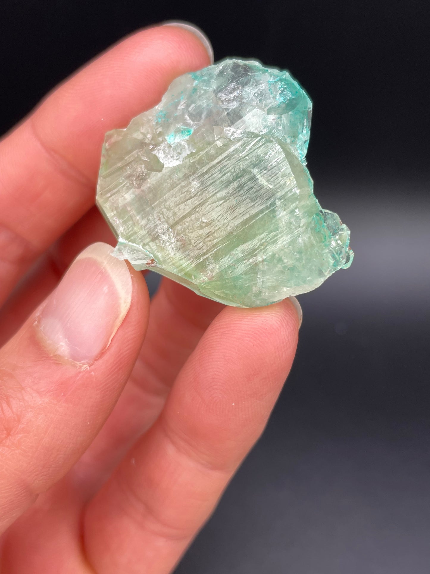 Dioptase and Quartz, Kunene Region, Namibia
