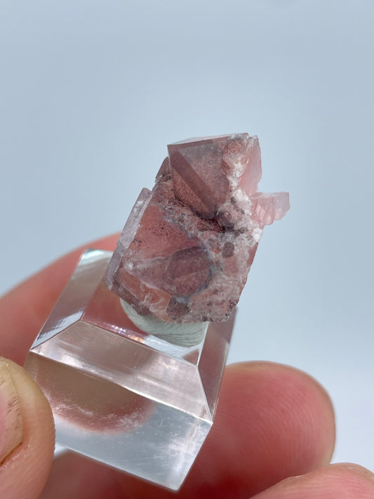 Pink Fluorite, Grimsel area, Bern, Switzerland