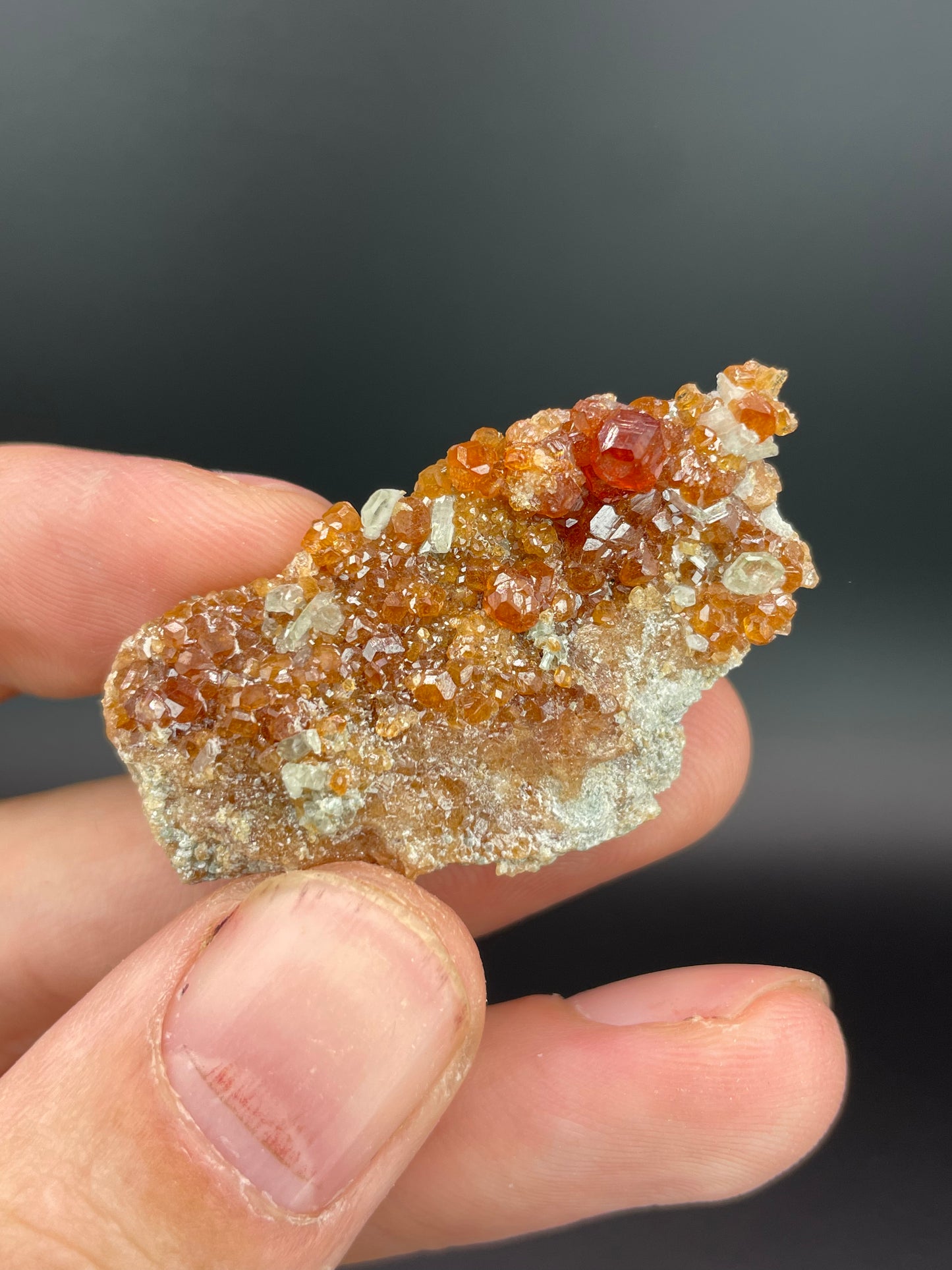 Hessonite Garnet, Valle d'Aosta, Italy