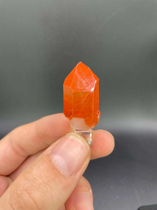 Quartz with Hematite, Orange River, Namibia