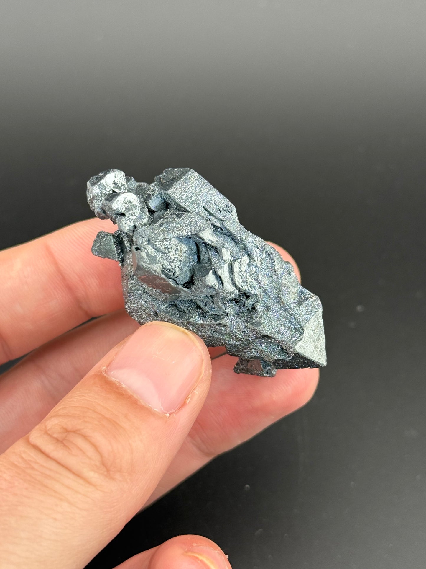 Hematite pseudomorph after Magnetite, Payún Matrú Volcano, Agua Escondida Dist., Malargüe Dept., Mendoza Prov., Argentina