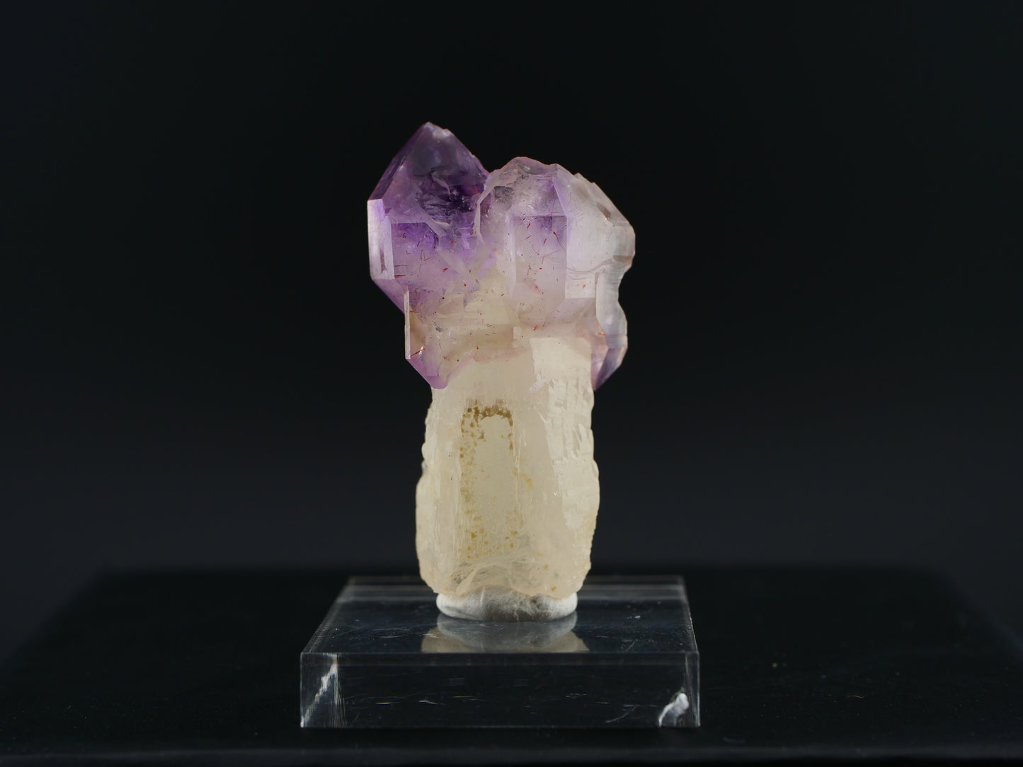 Amethyst Scepter with Hematite, Denny Mountain, King Co., Washington, USA
