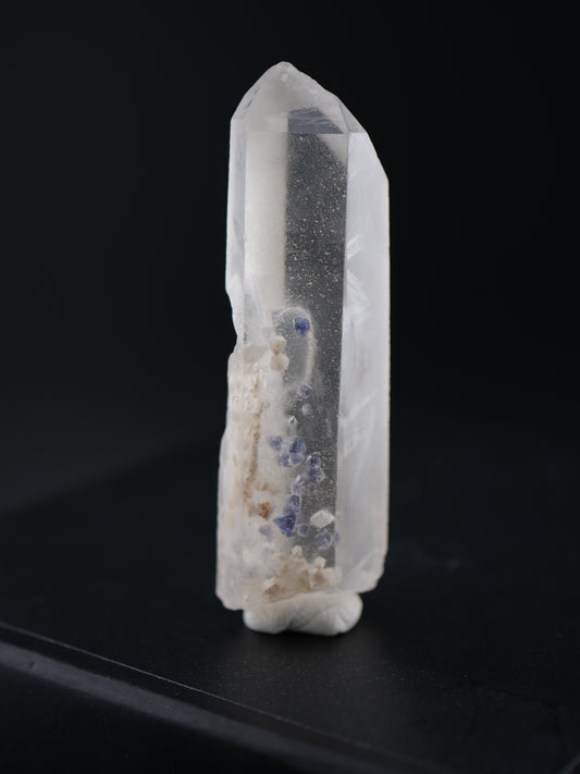 Fluorite in Quartz, Ambrompotsy, Fianarantsoa Province, Madagascar