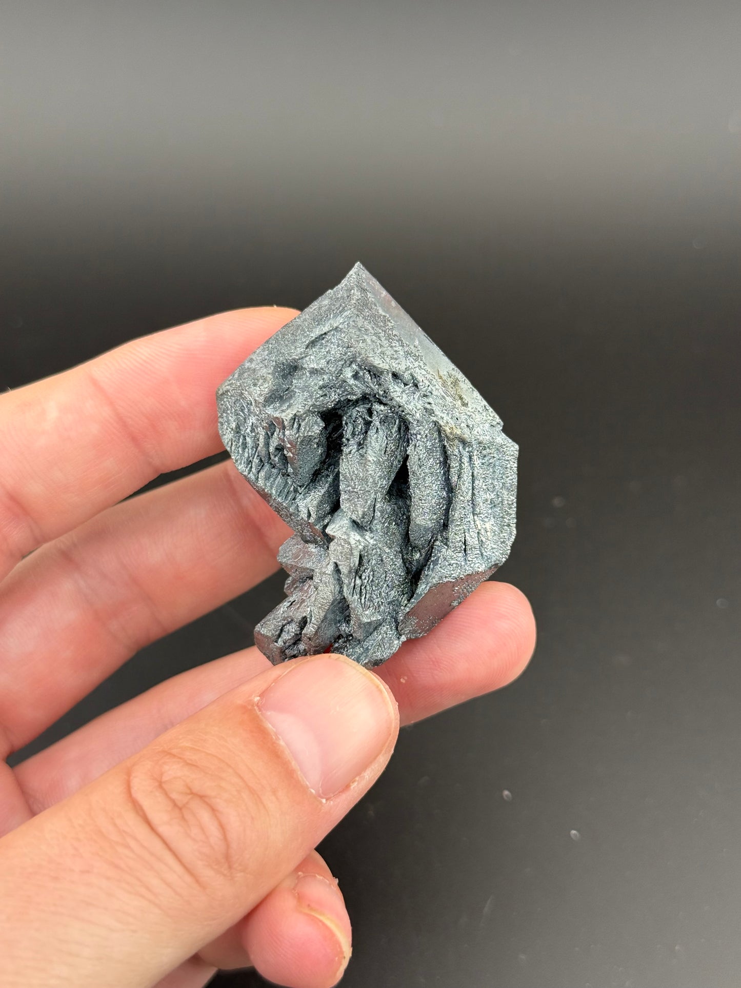 Hematite pseudomorph after Magnetite , Payún Matrú Volcano, Agua Escondida Dist., Malargüe Dept., Mendoza Prov., Argentina