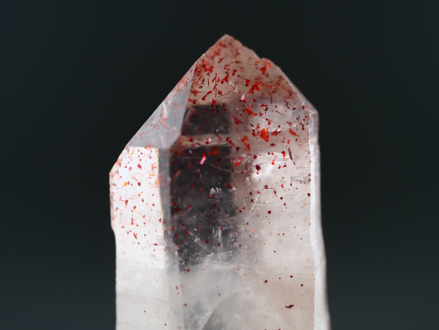 Quartz with Hematite, Denny Mountain, King Co., Washington, USA