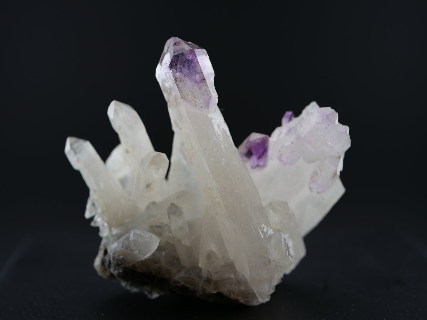 Amethyst Scepters with Hematite, Denny Mountain, King Co., Washington, US