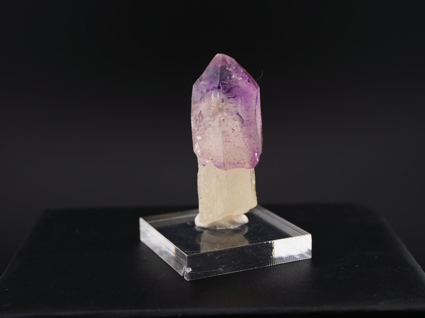 Amethyst Scepter with Hematite, Denny Mountain, King Co., Washington, USA