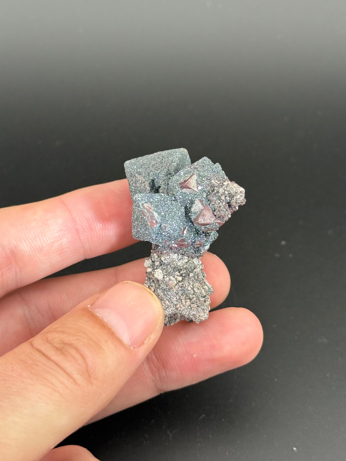 Hematite pseudomorph after Magnetite , Payún Matrú Volcano, Agua Escondida Dist., Malargüe Dept., Mendoza Prov., Argentina
