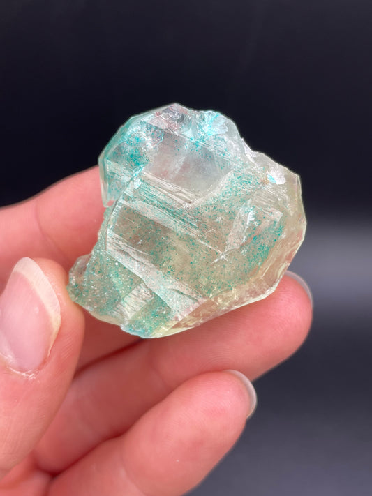 Dioptase and Quartz, Kunene Region, Namibia