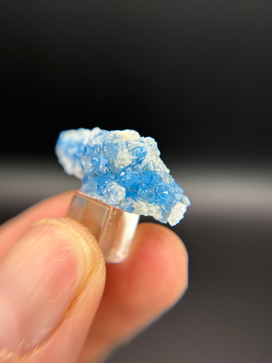 Shattuckite in Quartz, Kunene Region, Namibia