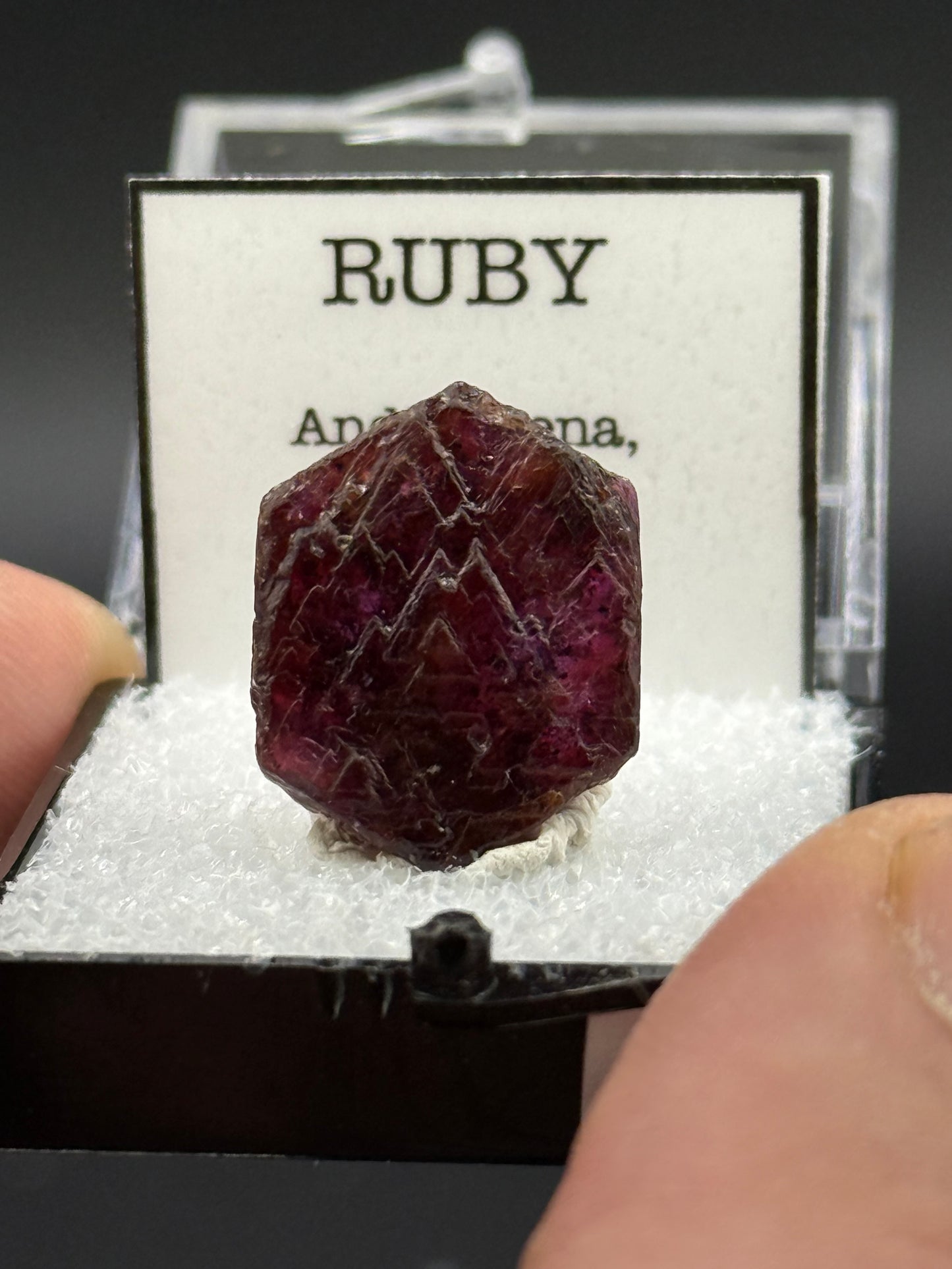 Ruby, Andilamena, Toamasina Province, Madagascar