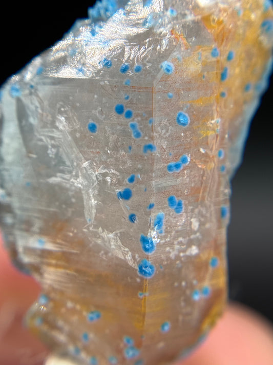 Shattuckite in Quartz, Kunene Region, Namibia
