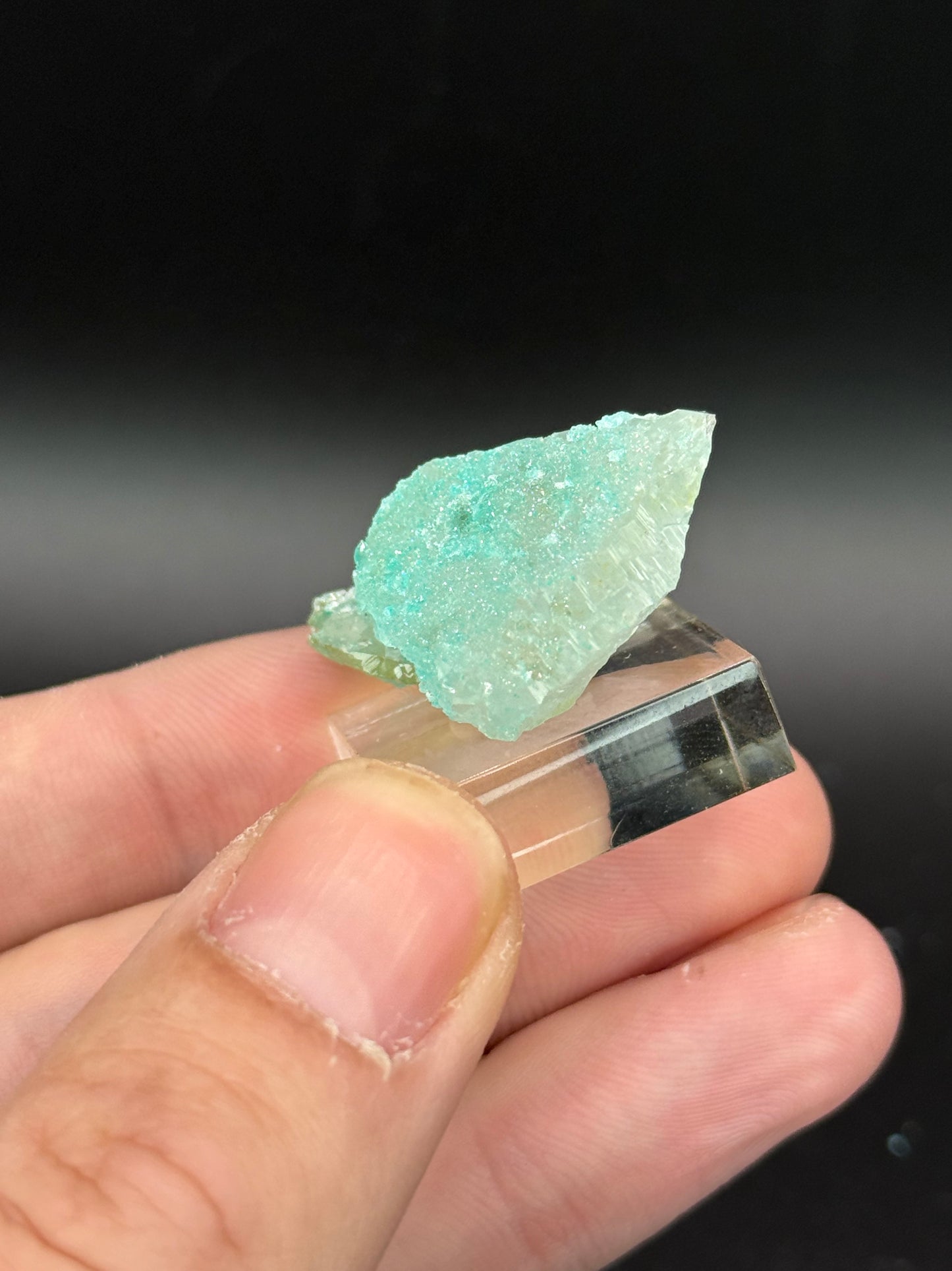 Dioptase and Quartz, Kunene Region, Namibia
