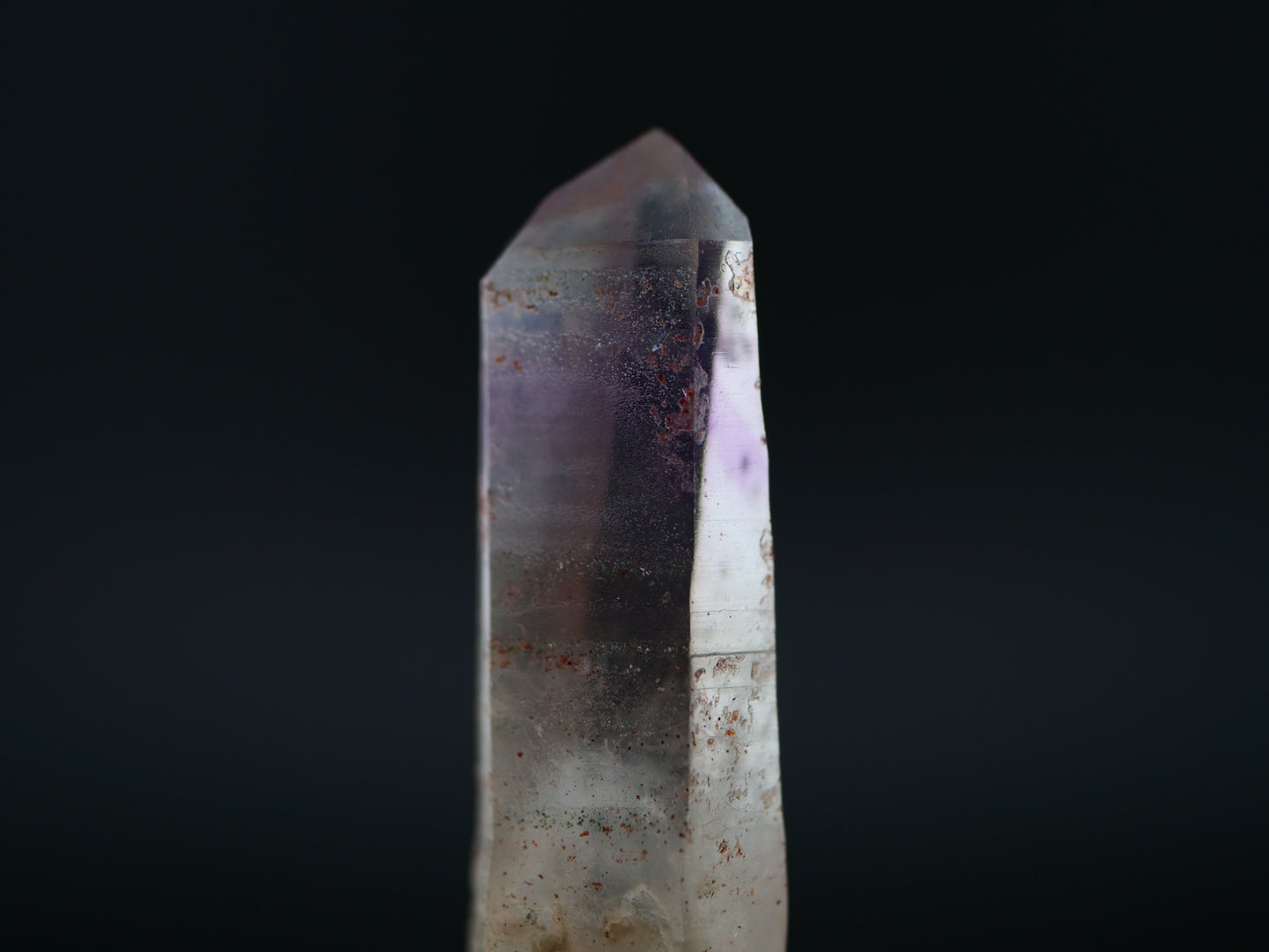 Amethyst with Hematite, Denny Mountain, King Co., Washington, US
