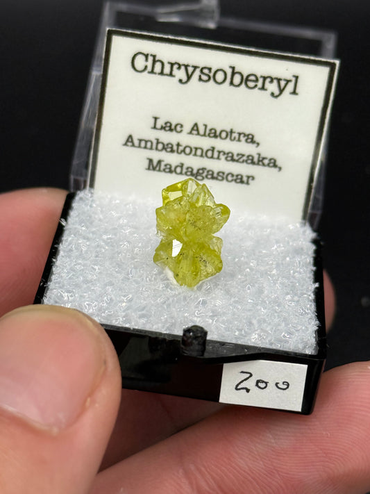 Chrysoberyl, Lac Alaotra, Ambatondrazaka, Madagascar