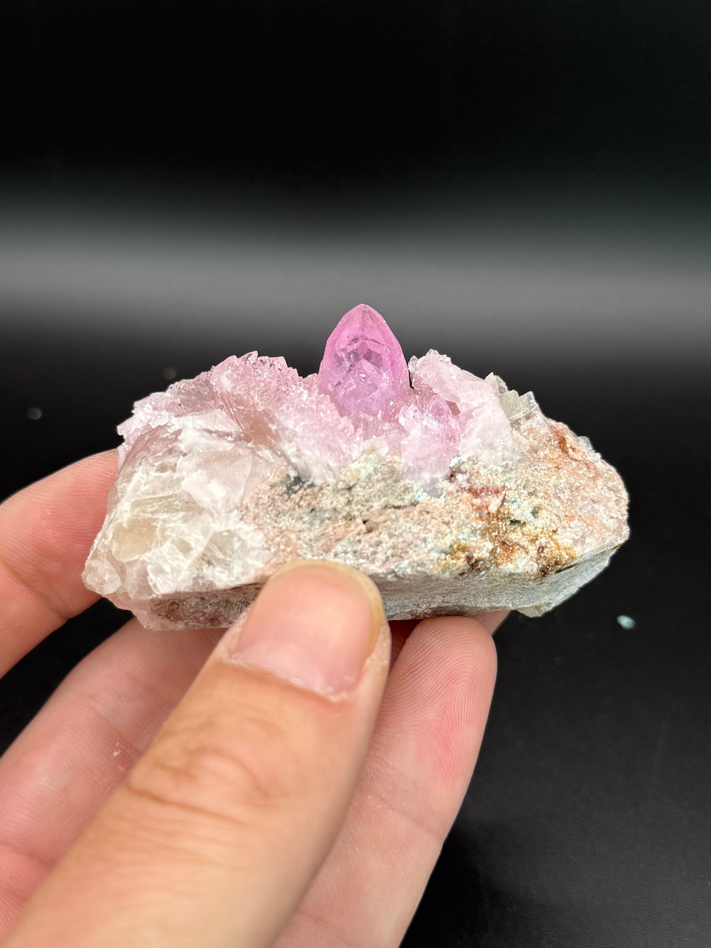 Cobaltoan Calcite, Mashamba West Mine, Kolwezi, Lualaba, DR Congo