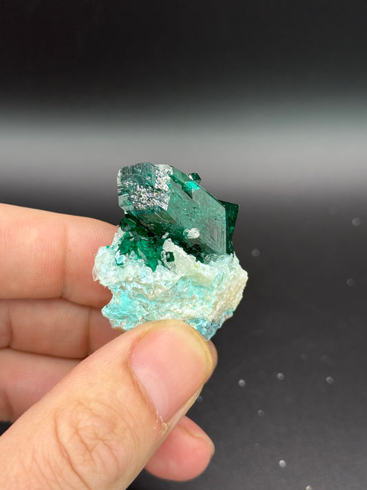 Dioptase, Kunene Region, Namibia