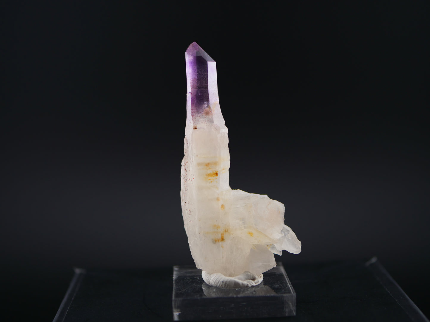 Amethyst with Hematite, Denny Mountain, King Co., Washington, US