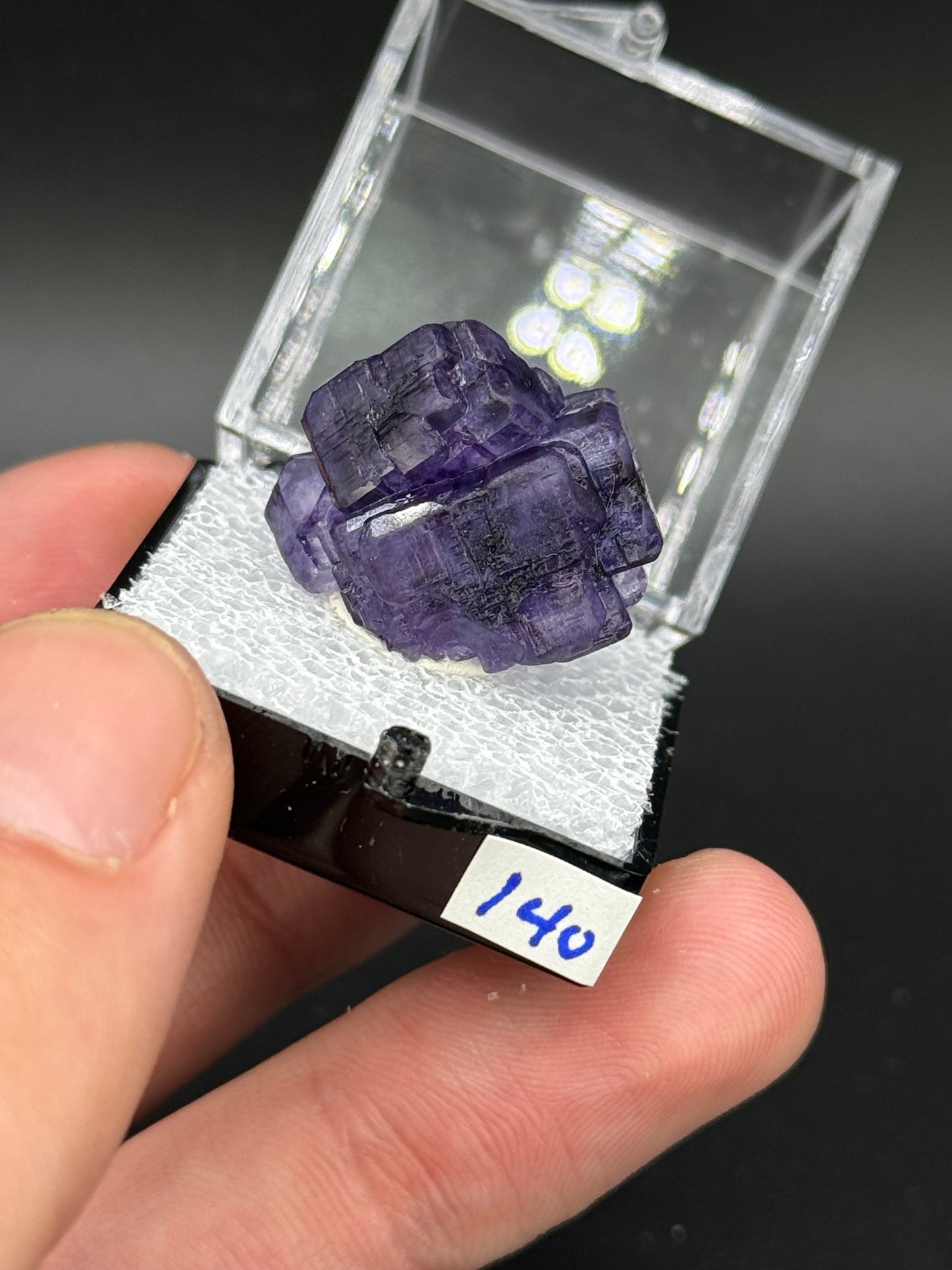 Fluorite, Mandinga Mine, Laguna Brava, Loboy District, Unión Department, Córdoba Province, Argentina.