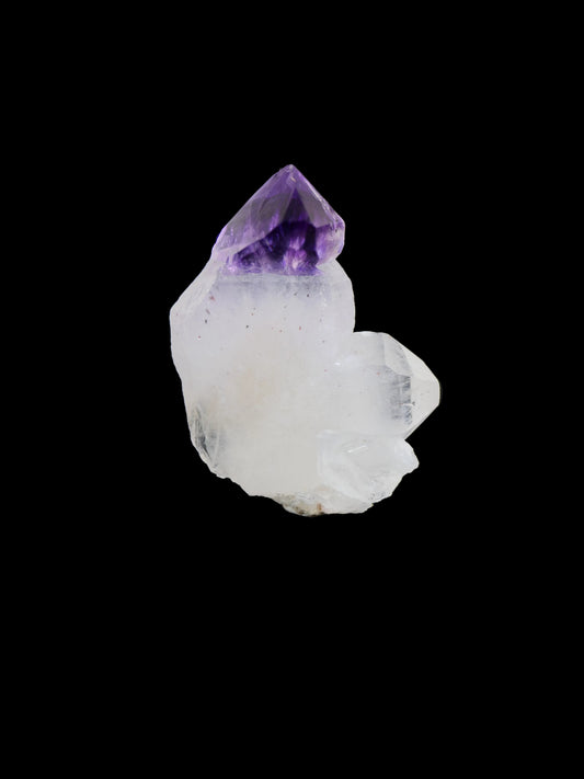 Amethyst double Japan Law Twin, Marovoalavo Mine, Andilamena, Madagascar