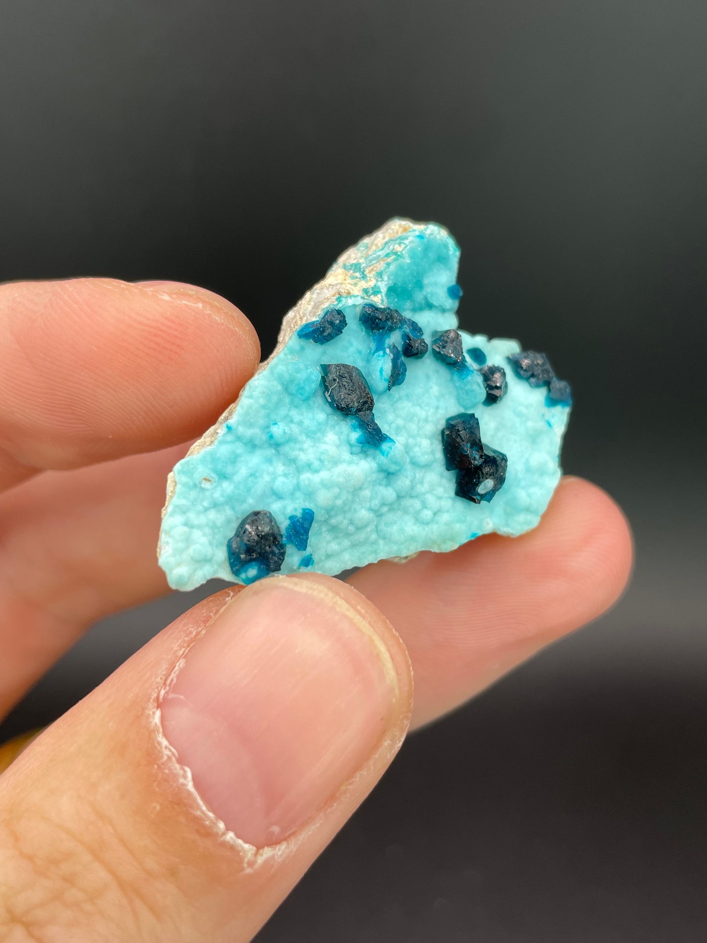 Veszelyite and Hemimorphite, Palabanda, M’Fouti District, Republic of Congo