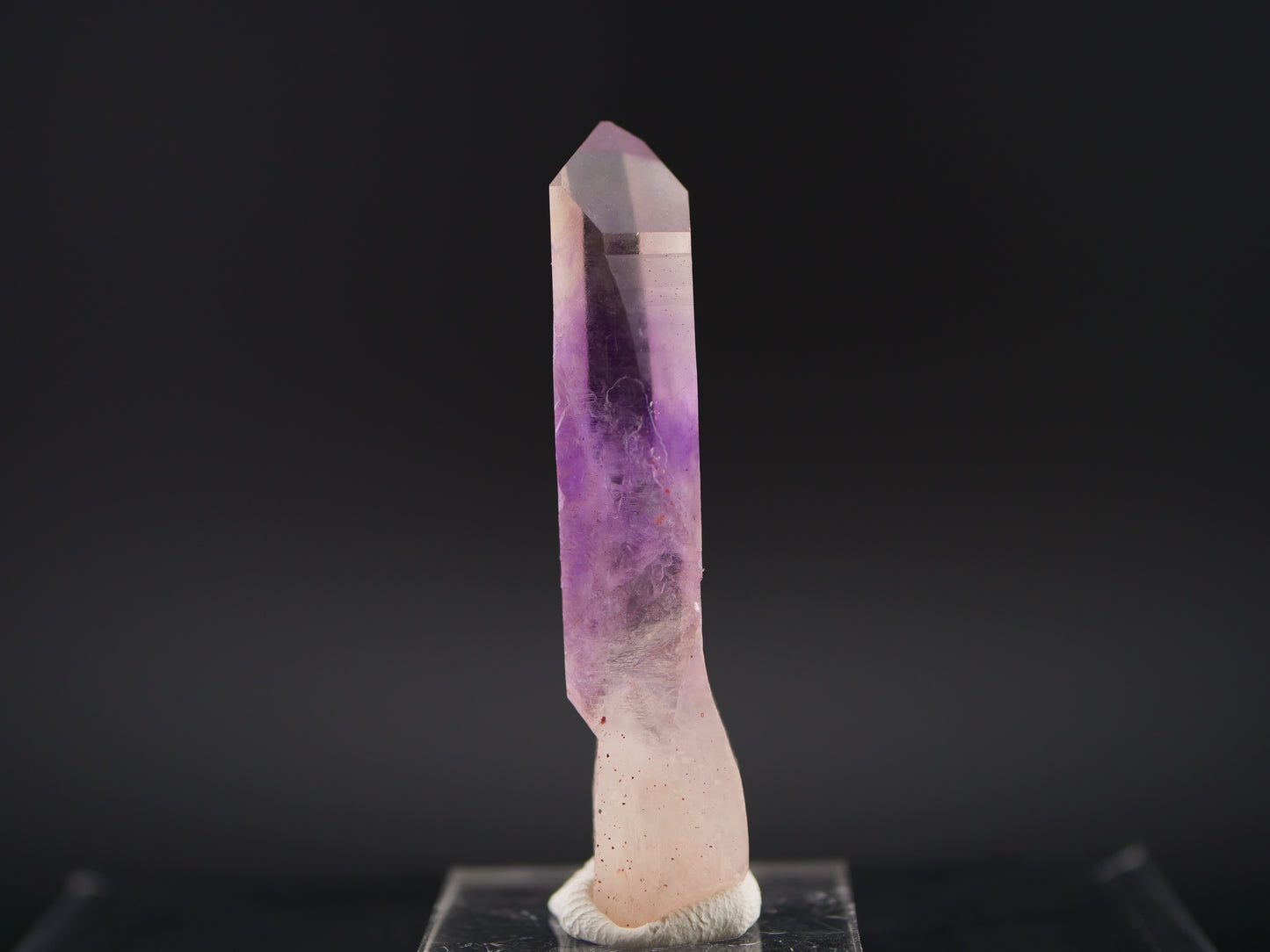Amethyst with Hematite, Denny Mountain, King Co., Washington, US