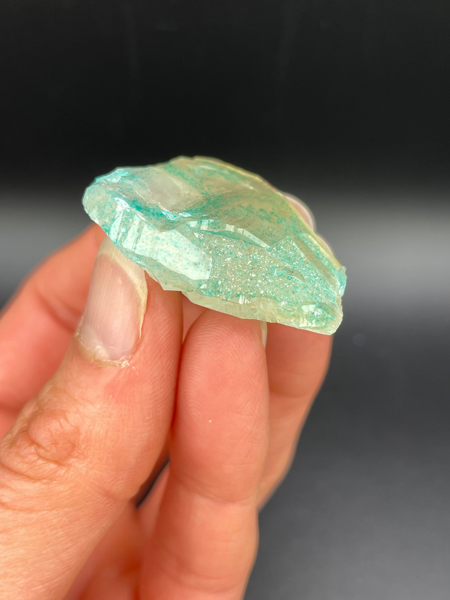Dioptase and Quartz, Kunene Region, Namibia