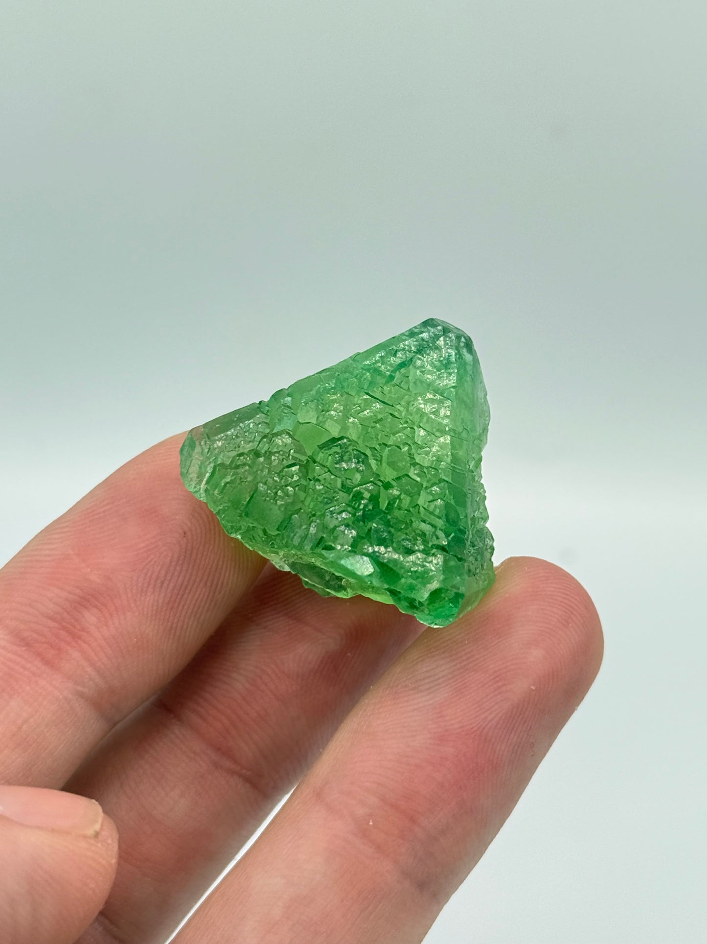Fluorite, Milpo mine, Atacocha, Pasco Prov., Peru