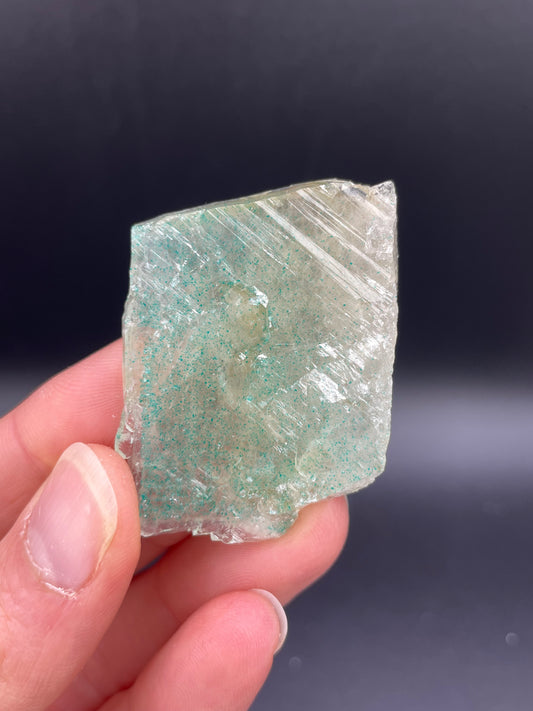 Dioptase and Quartz, Kunene Region, Namibia