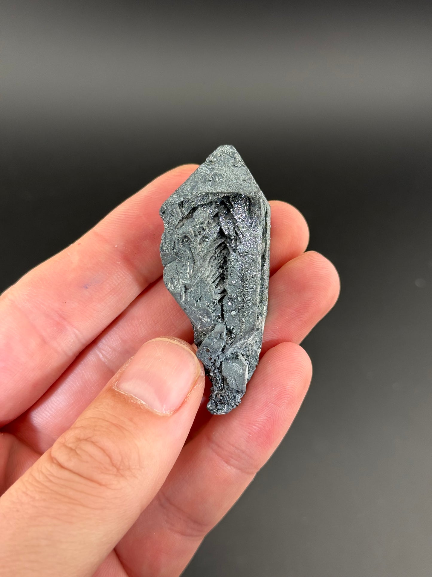 Hematite pseudomorph after Magnetite , Payún Matrú Volcano, Agua Escondida Dist., Malargüe Dept., Mendoza Prov., Argentina