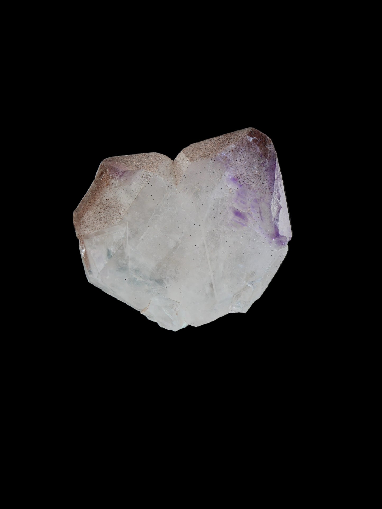 Amethyst Scepter Japan Law Twin, Marovoalavo Mine, Andilamena, Madagascar