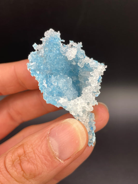 Shattuckite in Quartz, Kunene Region, Namibia