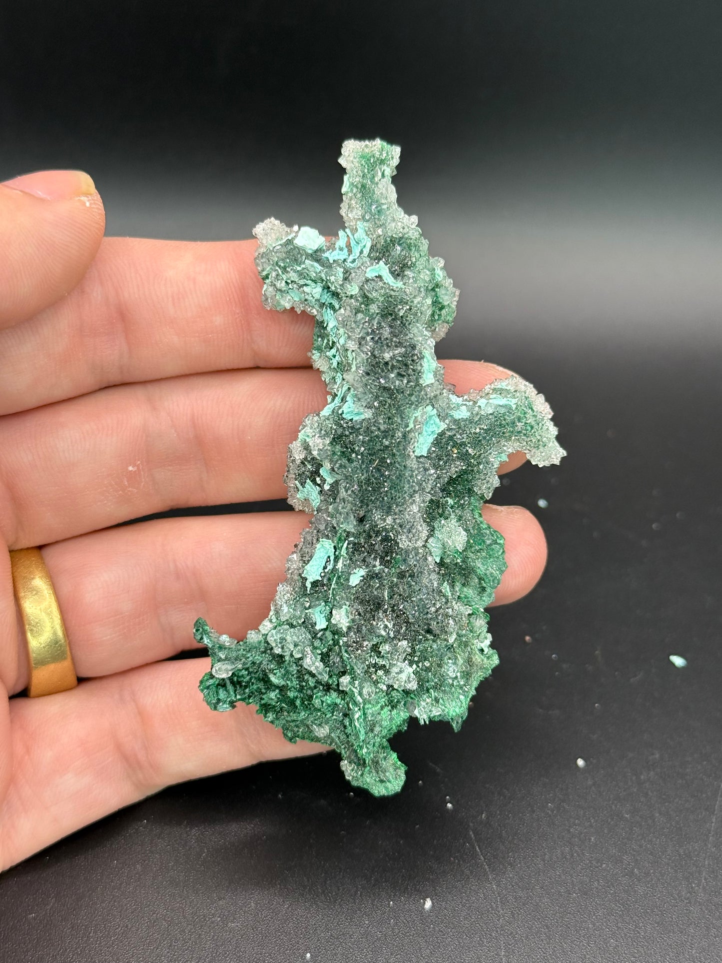 Malachite and Quartz, Kunene Region, Namibia