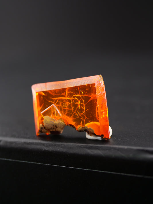 Wulfenite, Erupción Mine, Los Lamentos Mts, Ahumada Mun., Chihuahua, Mexico