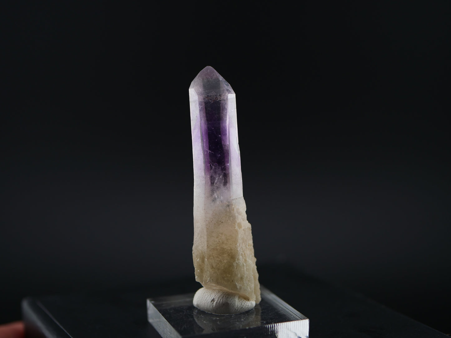 Amethyst with Hematite, Denny Mountain, King Co., Washington, US