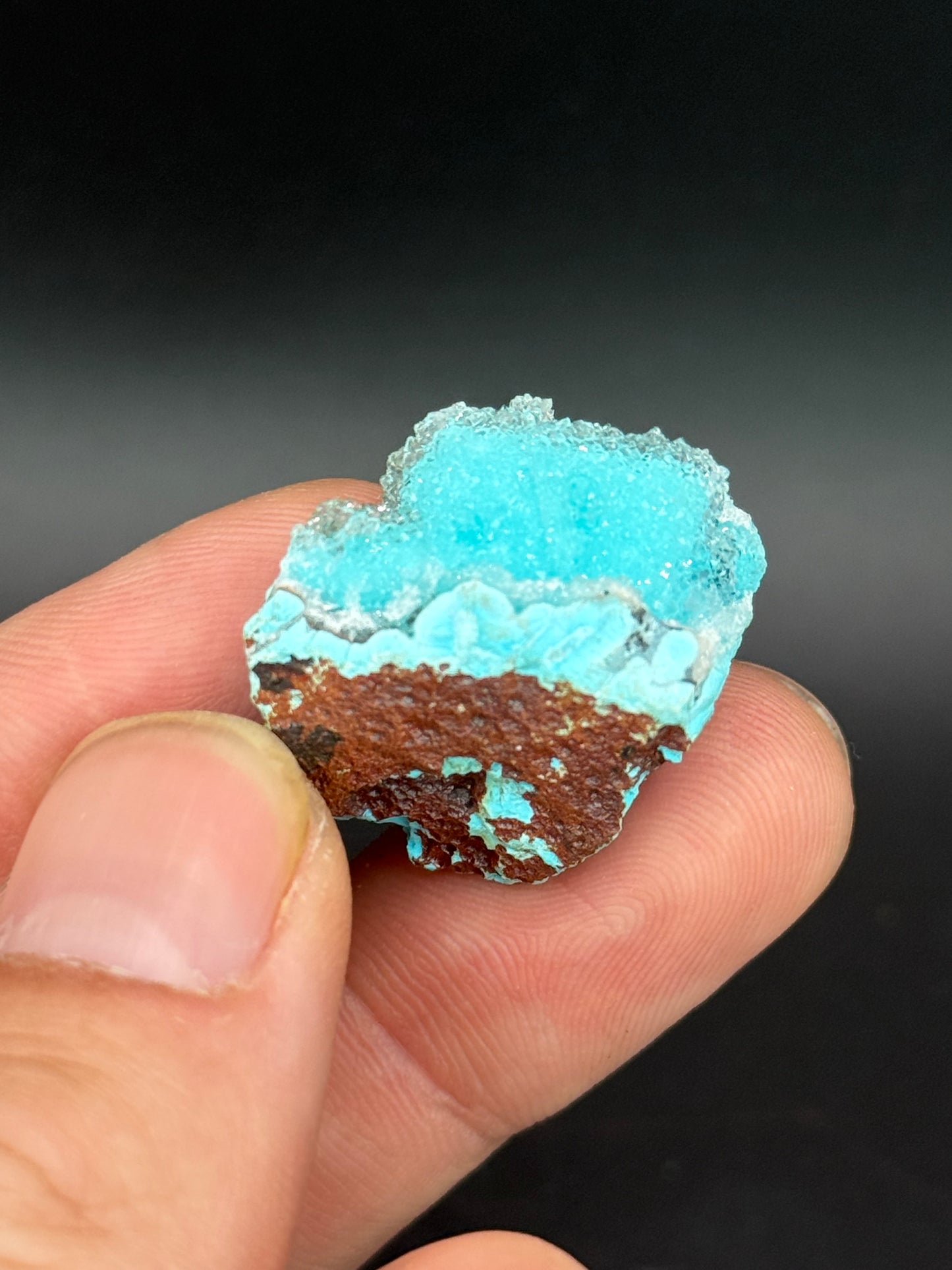Quartz and Malachite on Chrysocolla Pseudomorph after Baryte, Lupoto Mine, Kakumba, Kipushi Territory, Haut-Katanga, DR Congo