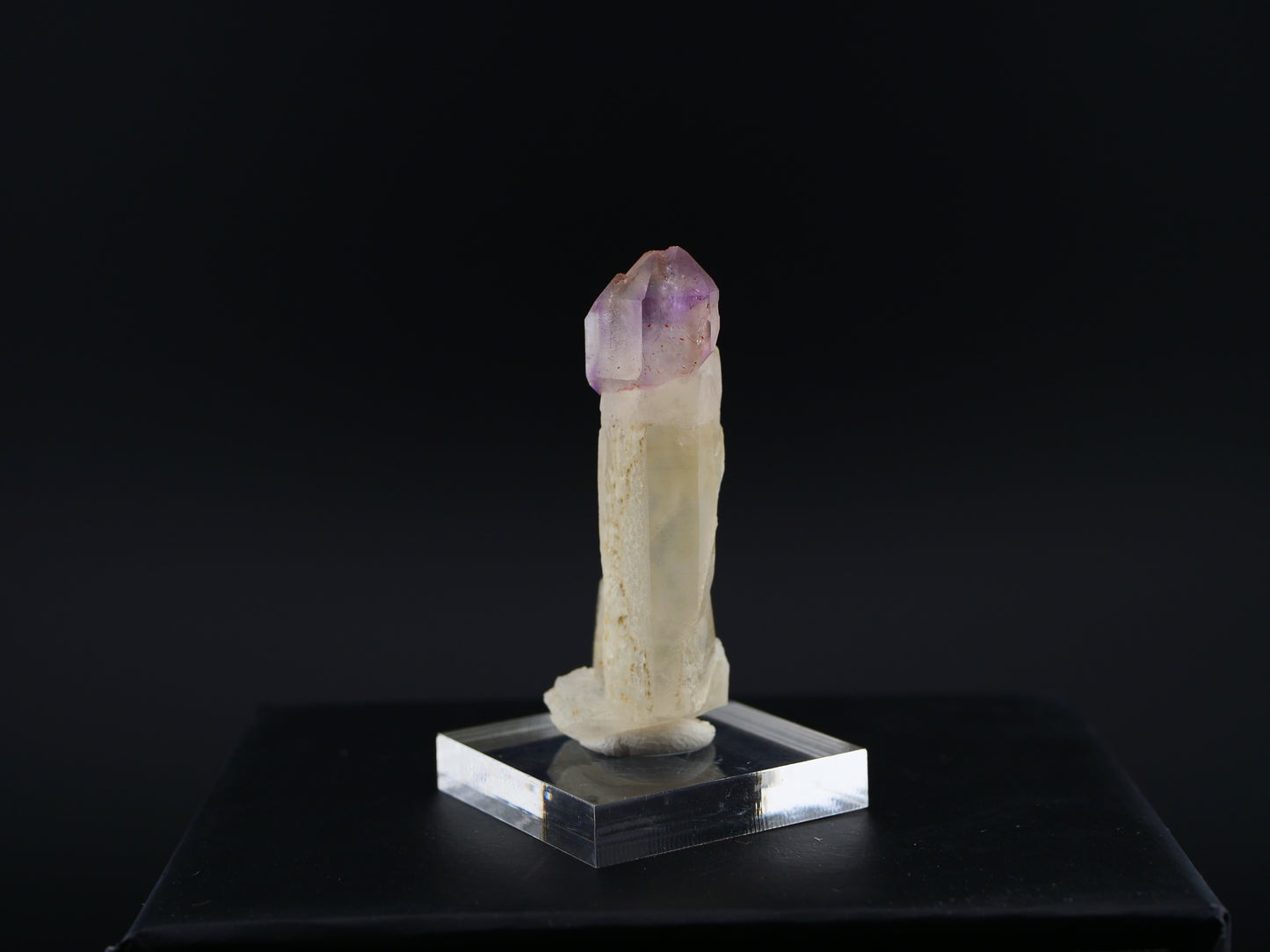 Amethyst Scepter with Hematite, Denny Mountain, King Co., Washington, USA