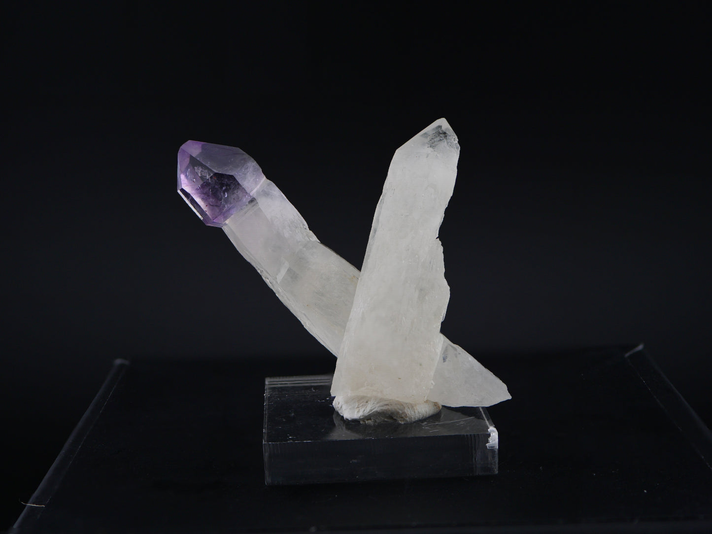 Amethyst Scepter with Hematite, Denny Mountain, King Co., Washington, US