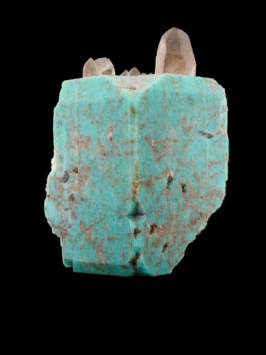 Amazonite, Smoky Quartz and Cleavelandite, Konso, Sidamo-Borana Province, Ethiopia