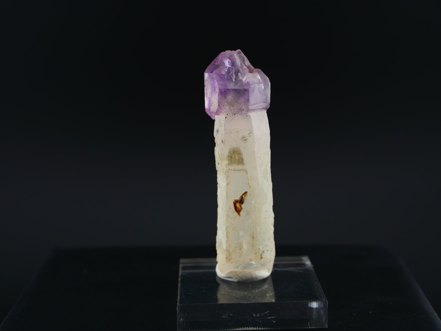 Amethyst Scepter with Hematite, Denny Mountain, King Co., Washington, USA