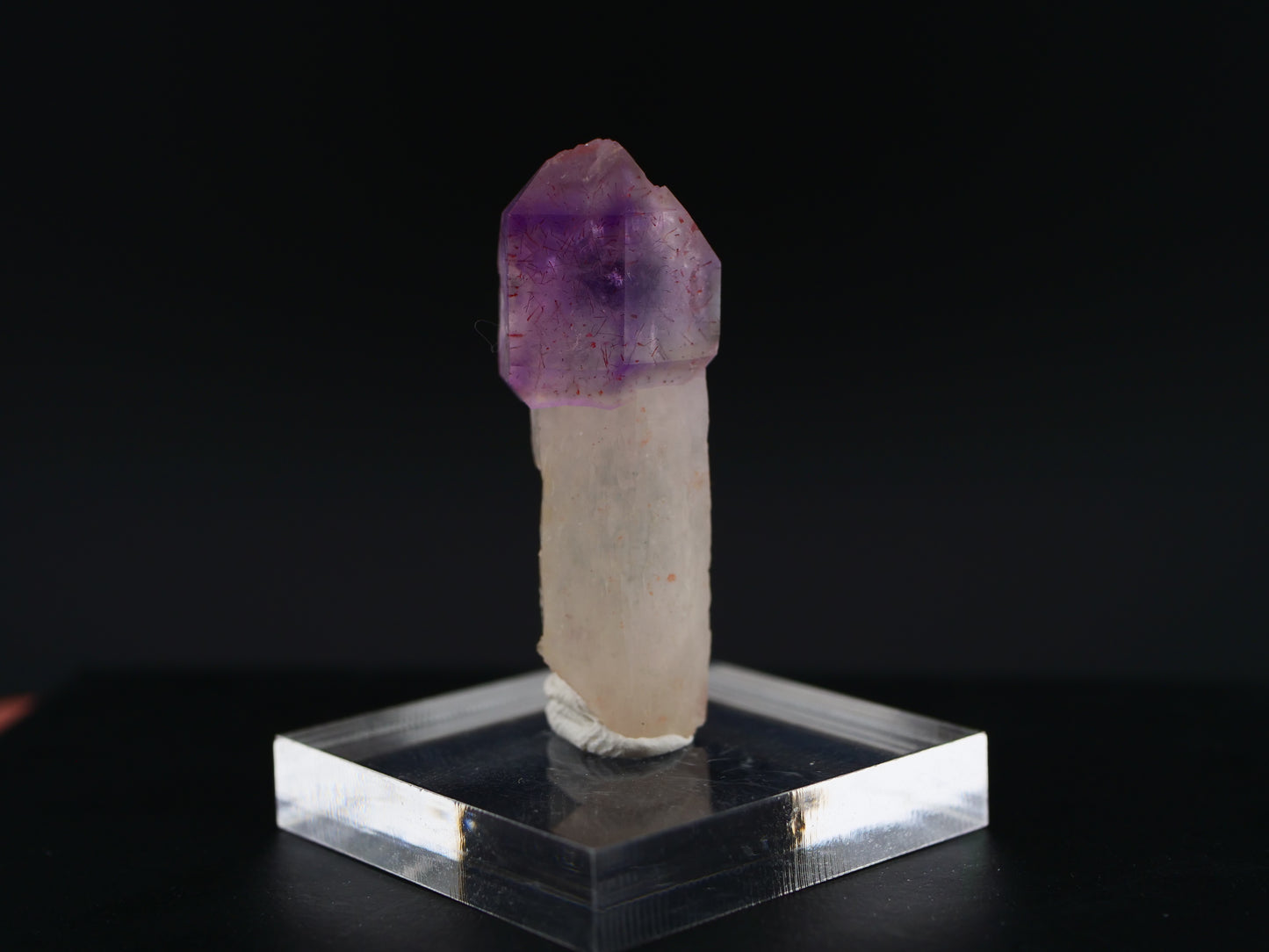 Amethyst Scepter with Hematite, Denny Mountain, King Co., Washington, USA