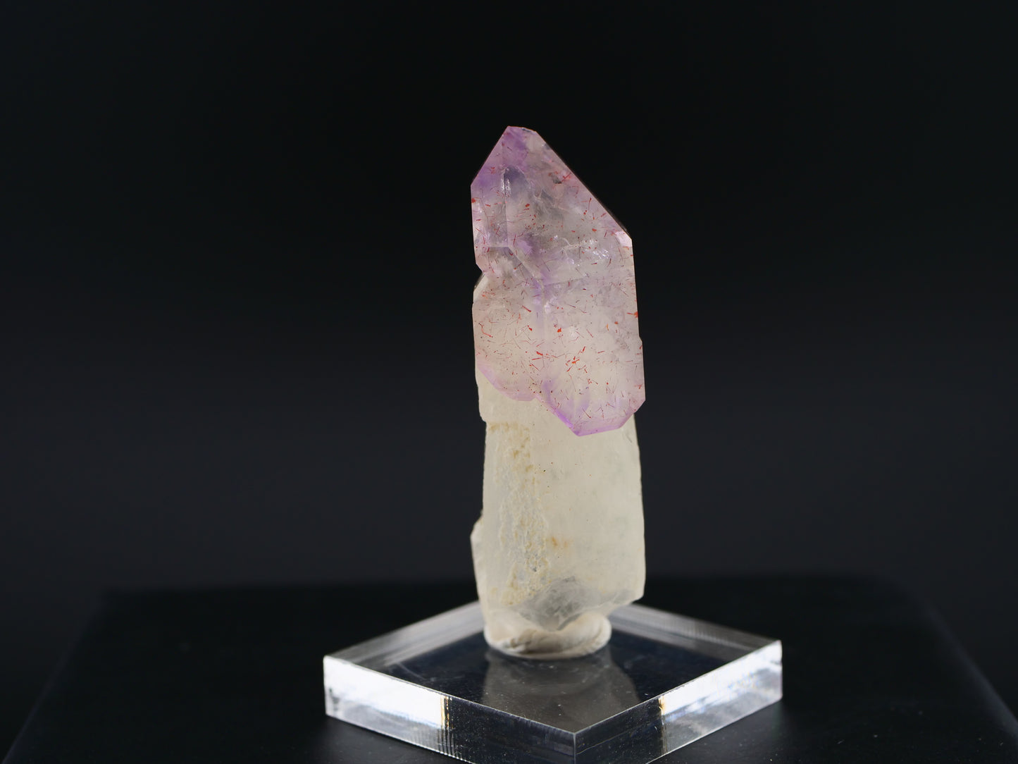 Amethyst Scepter with Hematite, Denny Mountain, King Co., Washington, USA