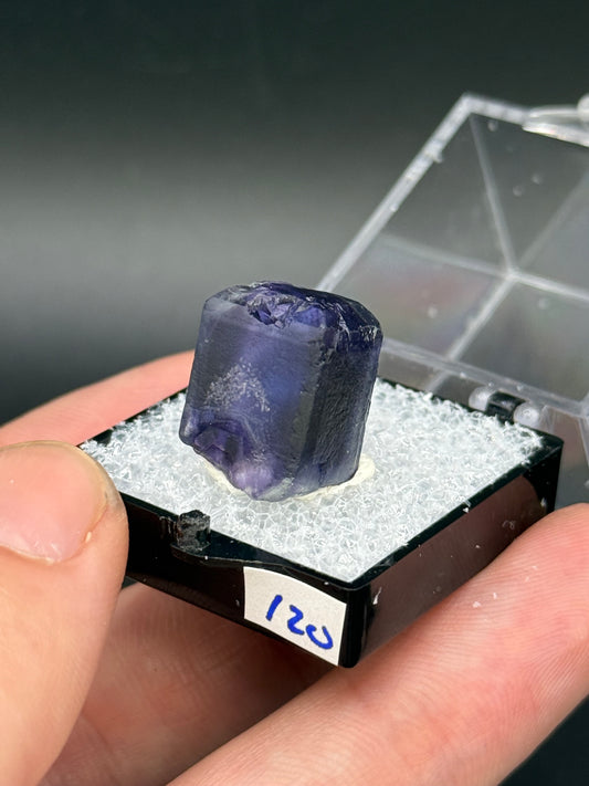 Fluorite (color change), Mandinga Mine, Laguna Brava, Loboy District, Unión Department, Córdoba Province, Argentina.