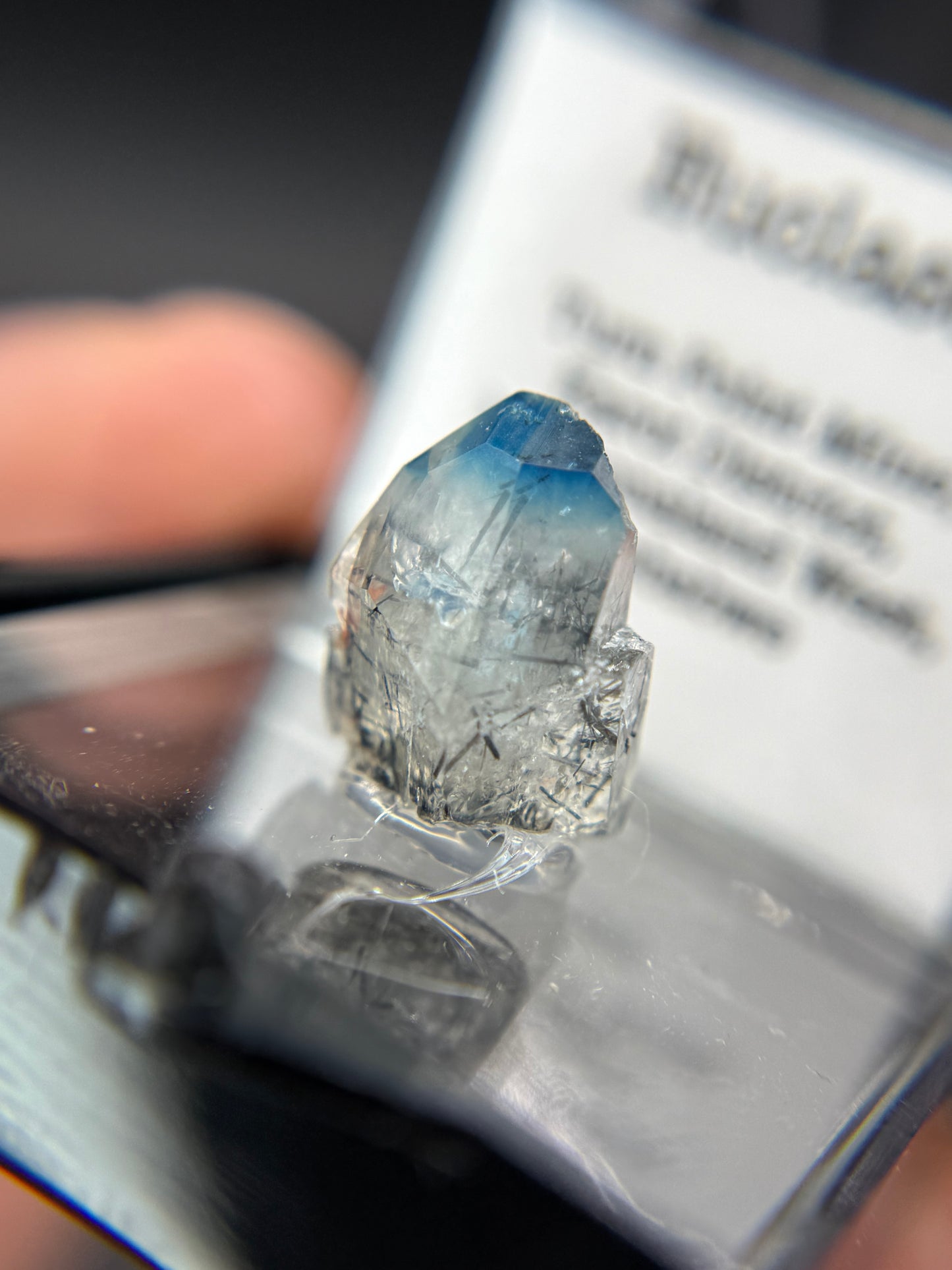 Euclase, Turn Point Mine, Karoi District, Mashonaland West, Zimbabwe